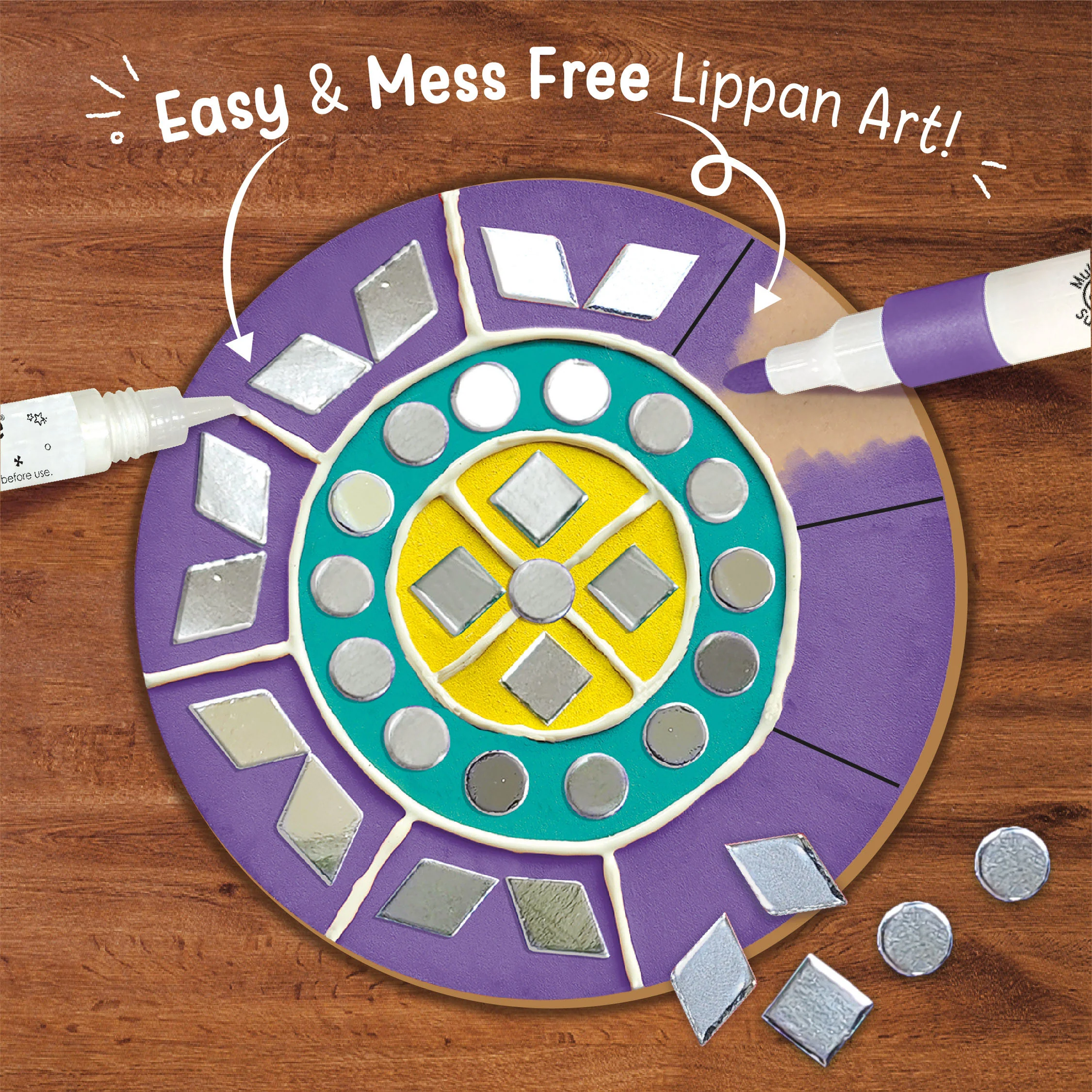 DIY Lippan Art Kit - Image 4