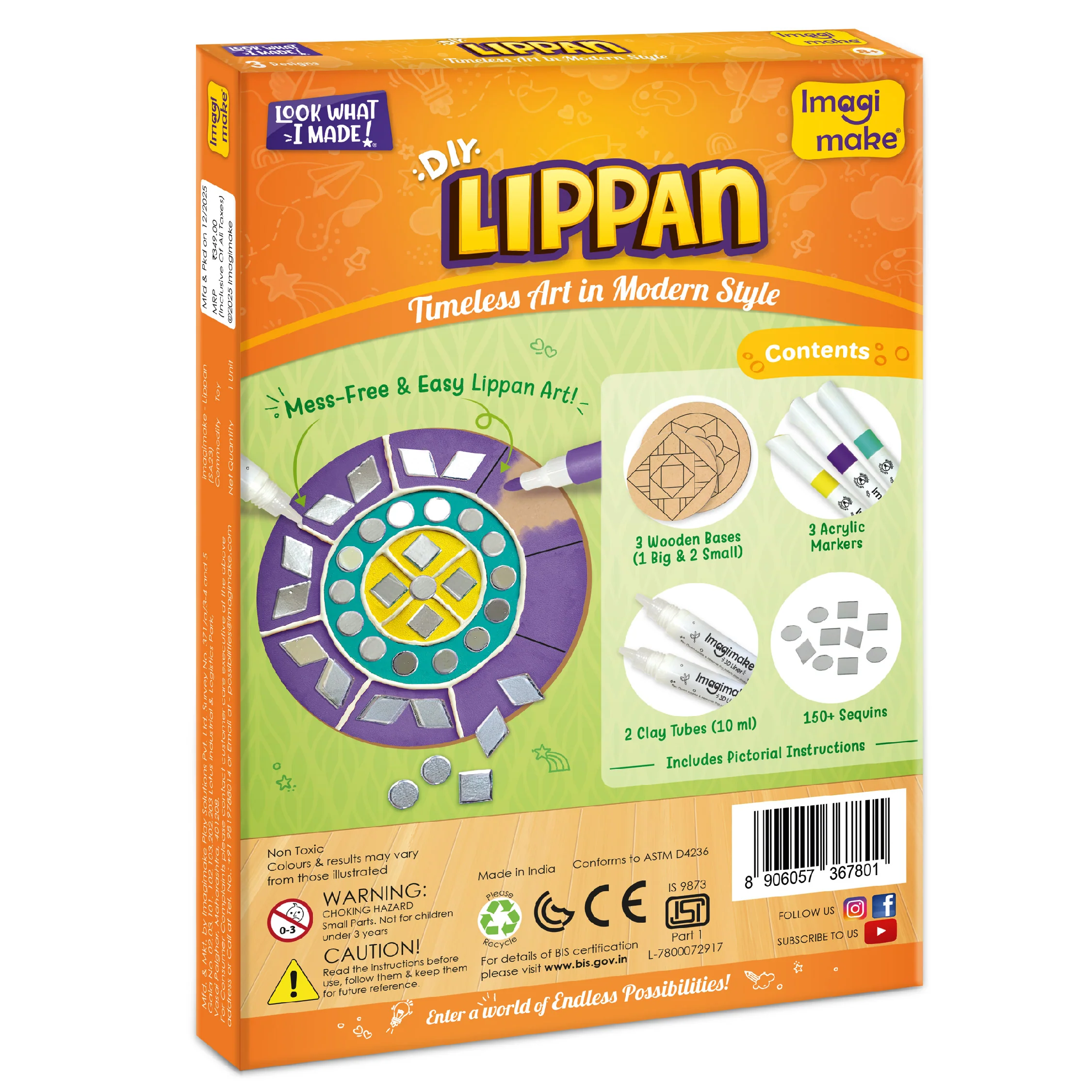 DIY Lippan Art Kit - Image 7