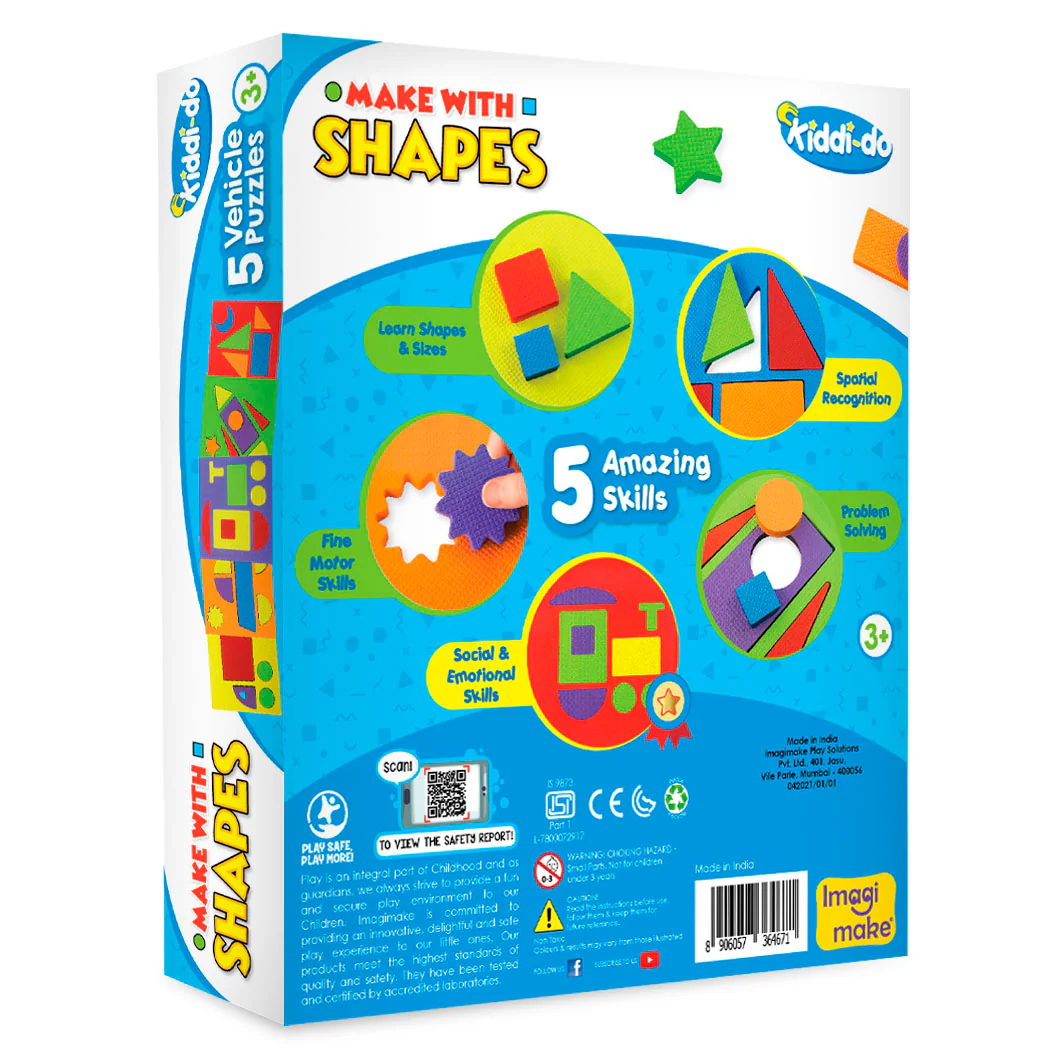 Make with Shapes - Vehicles Theme - Image 5