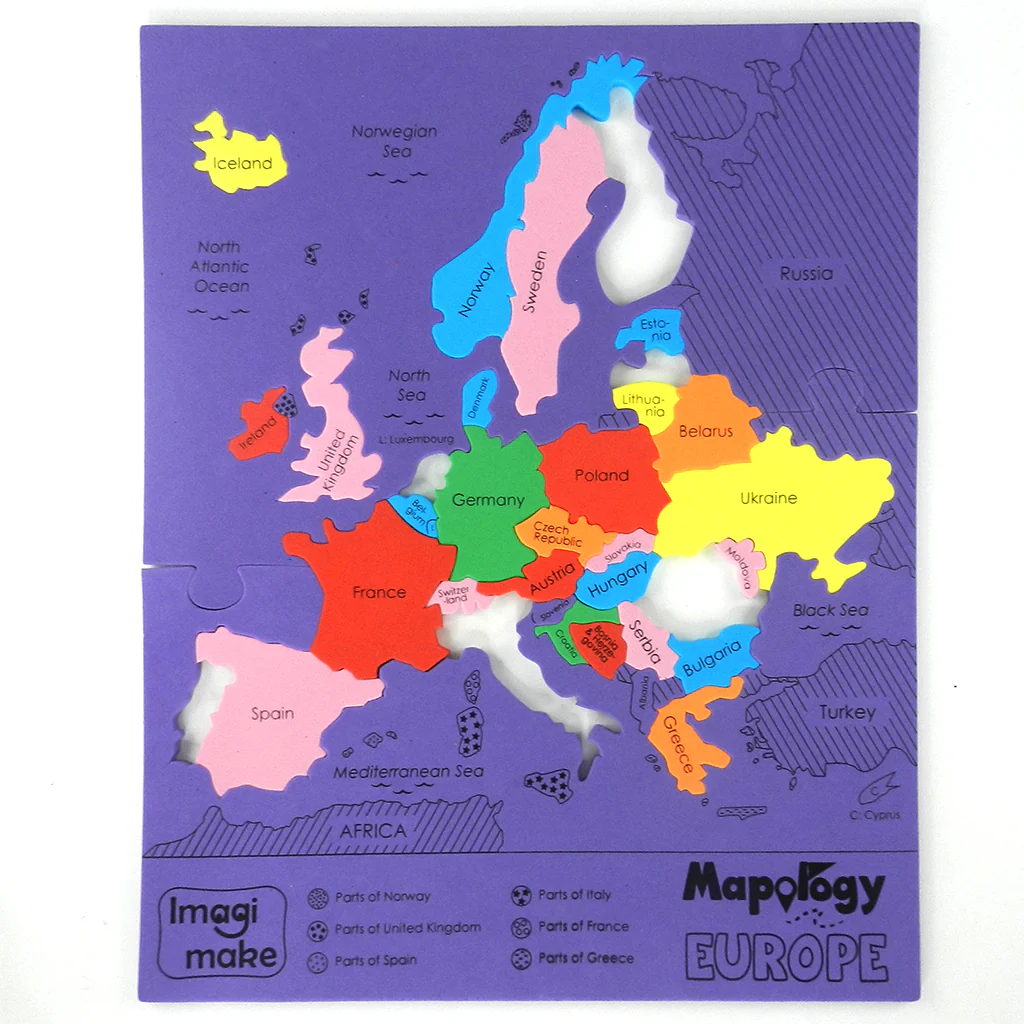 Mapology: Europe Map Puzzle - Image 3