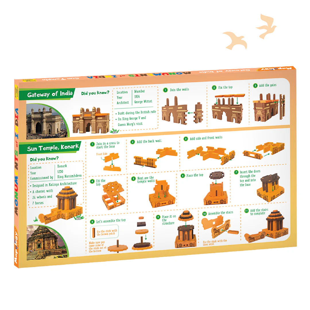 Mapology Monuments of India - Sun Temple & Gateway of India - Image 4