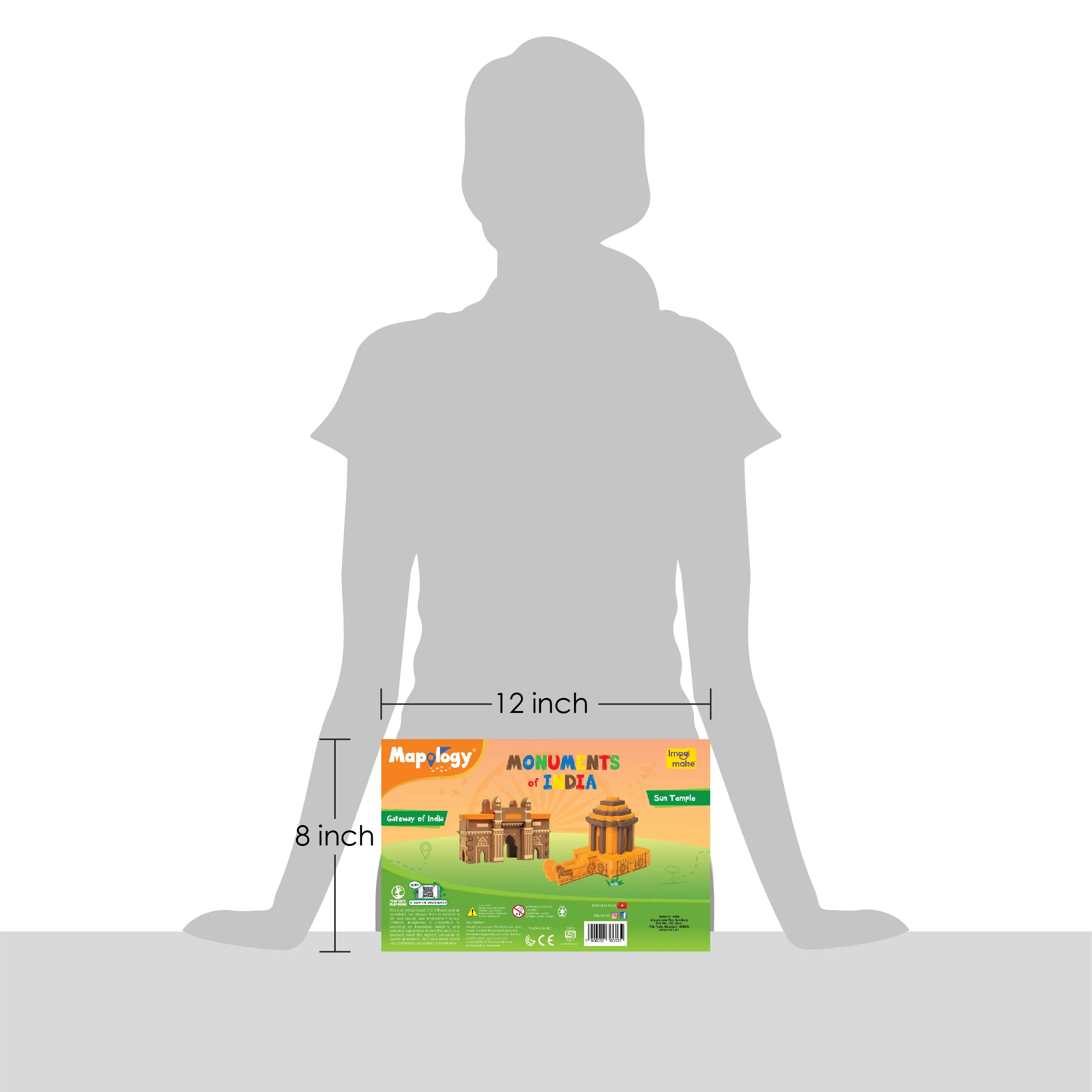 Mapology Monuments of India - Sun Temple & Gateway of India - Image 5