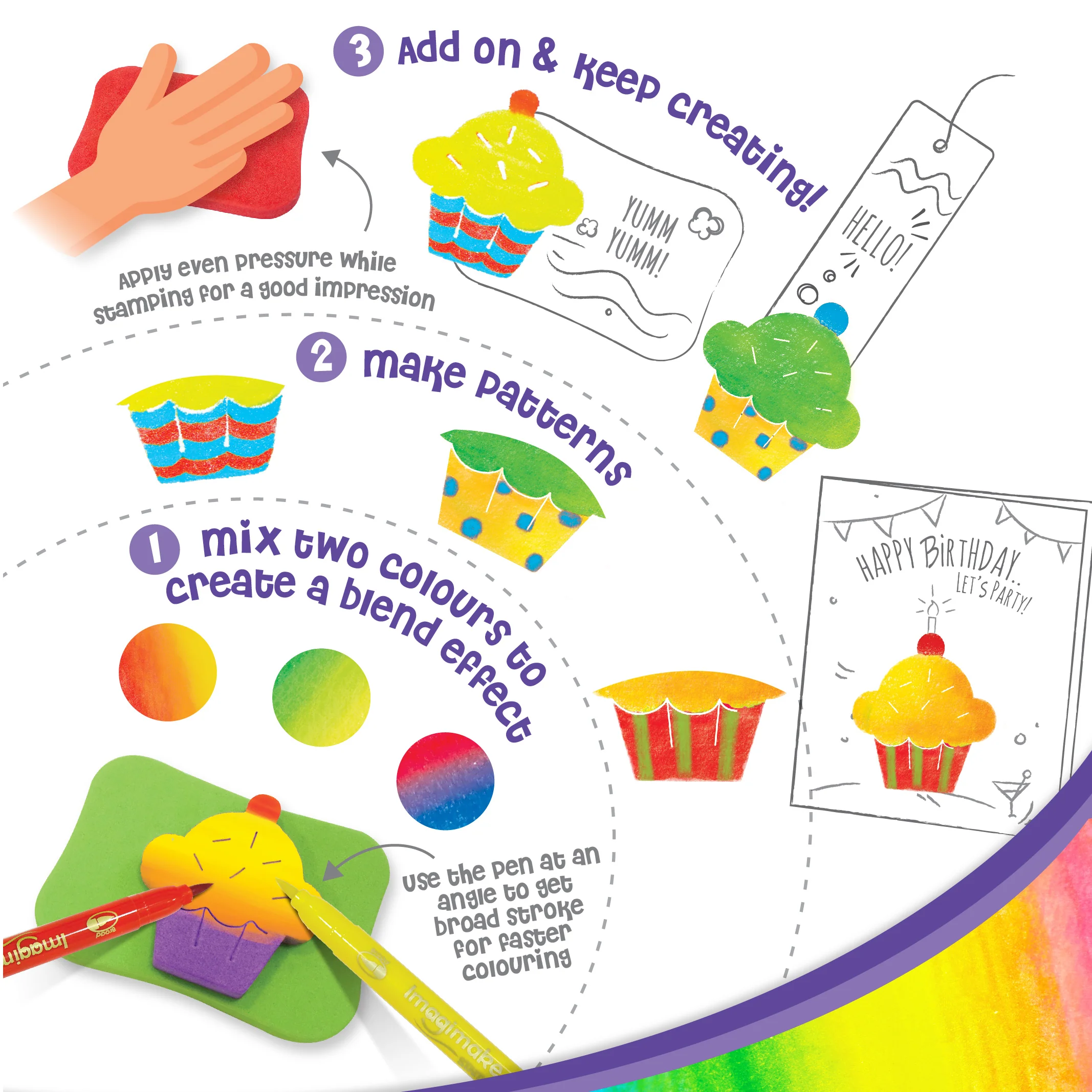 Stamp Art - Food - Image 4