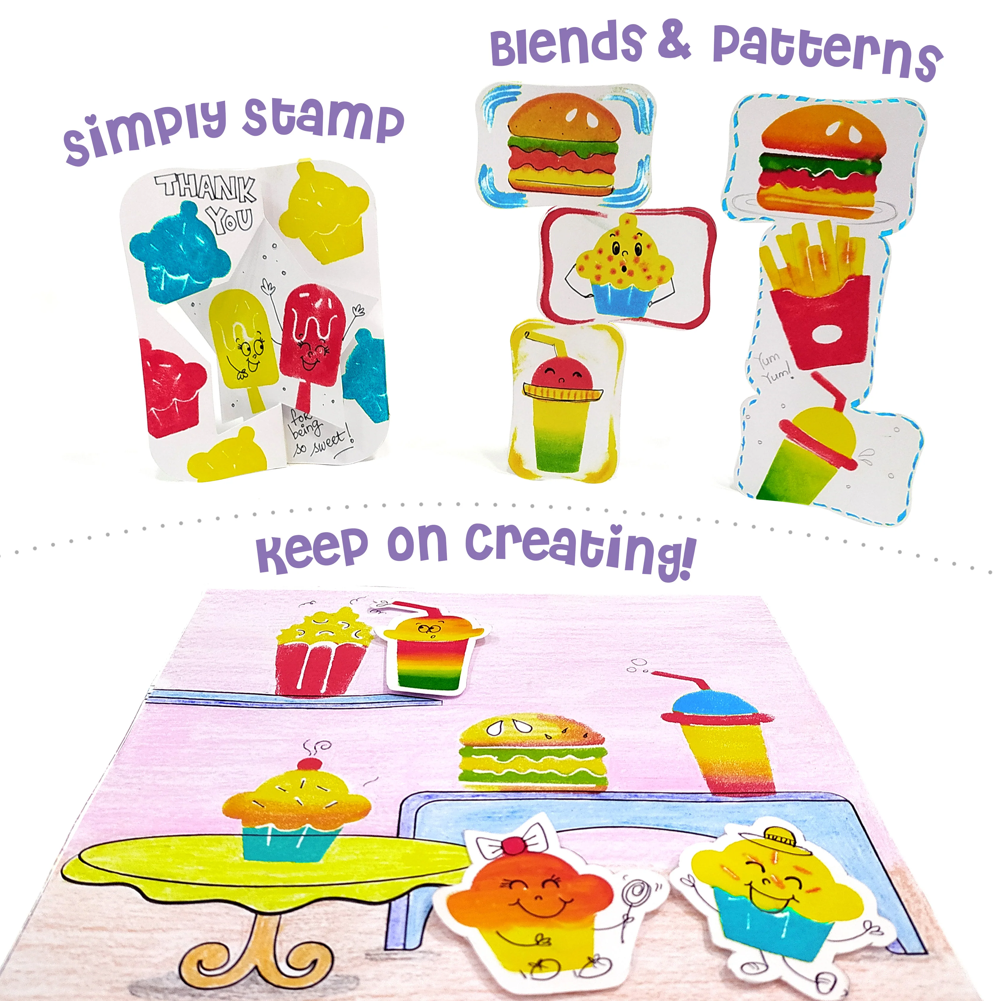 Stamp Art - Food - Image 5