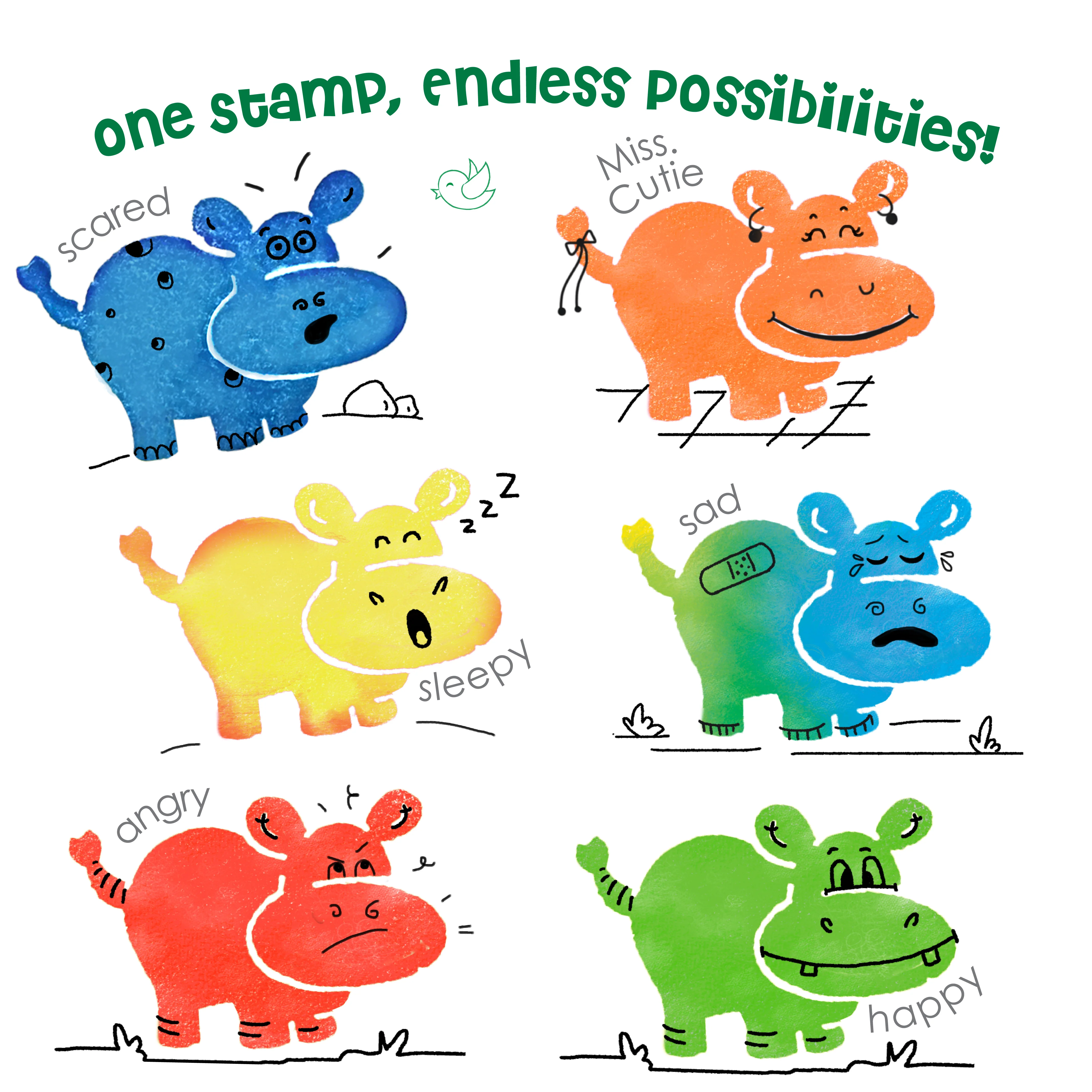 Stamp Art - Jungle - Image 6