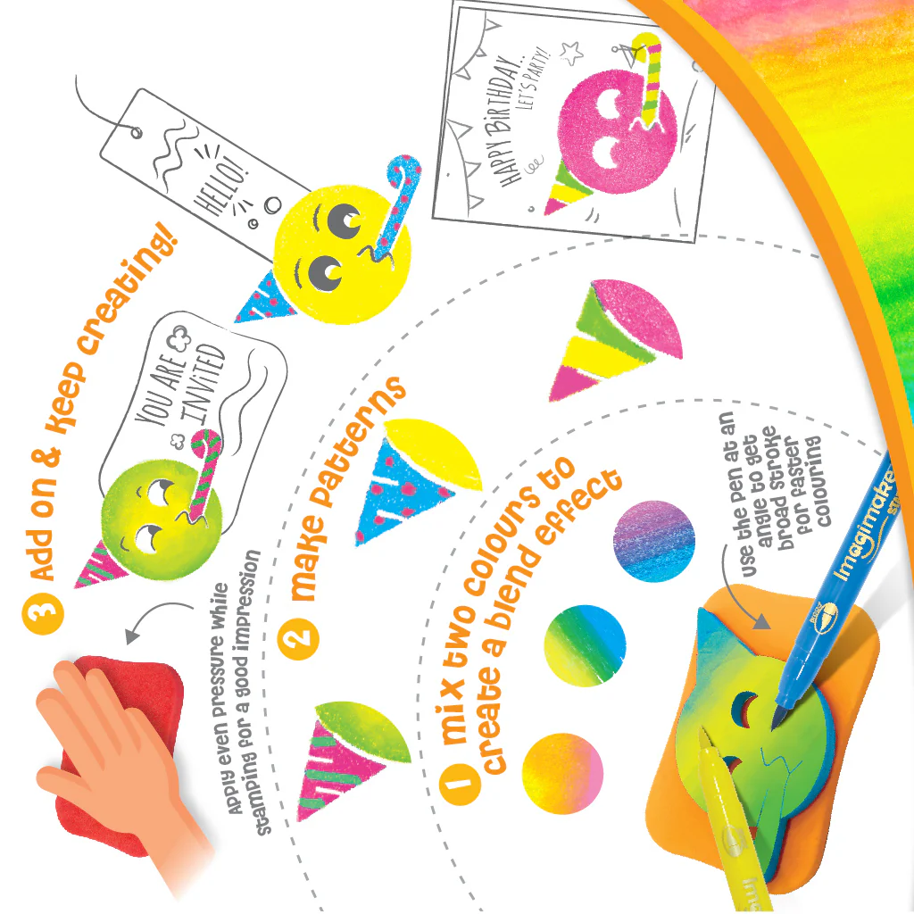 Stamp Art - Smiley - Image 4