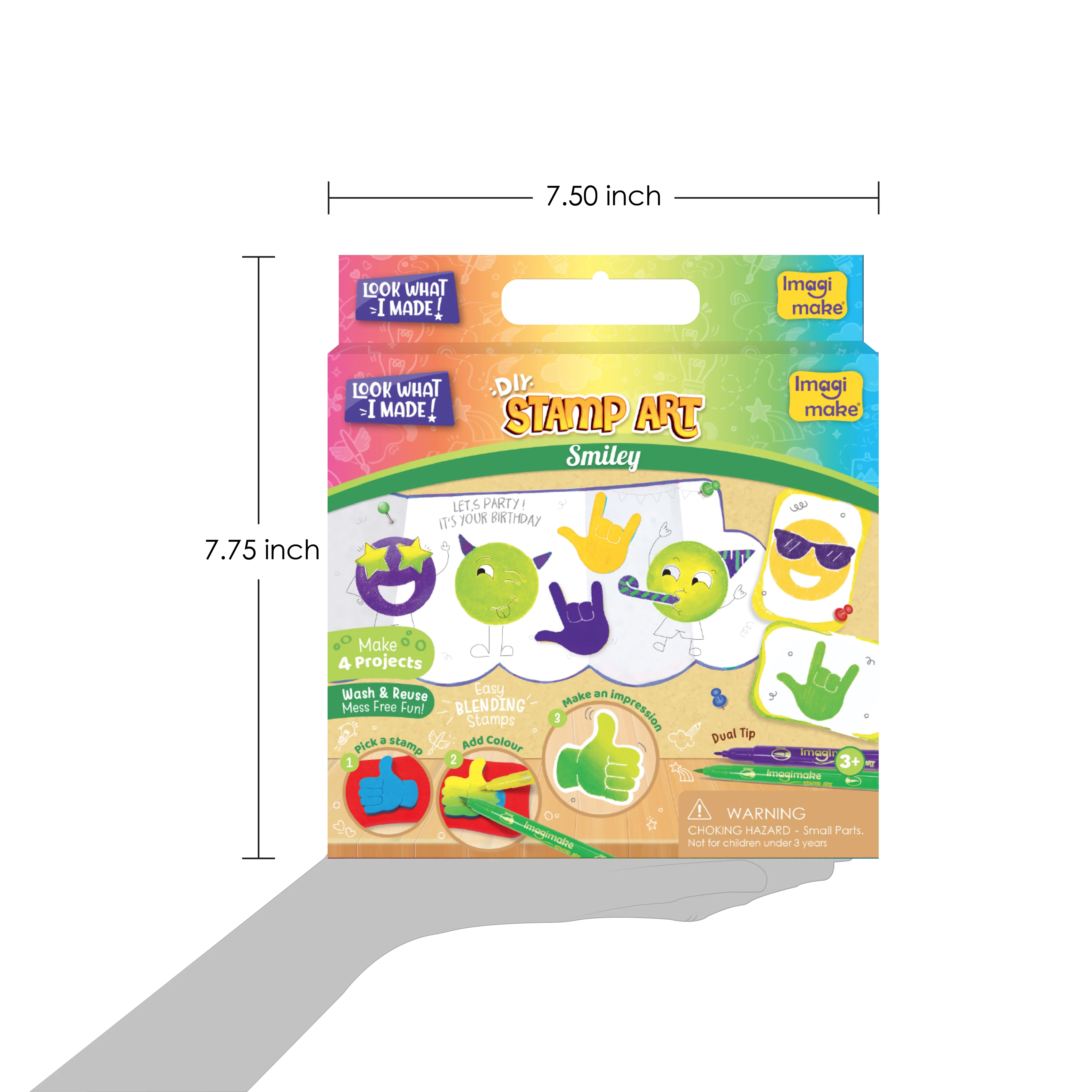 Stamp Art - Smiley - Image 8