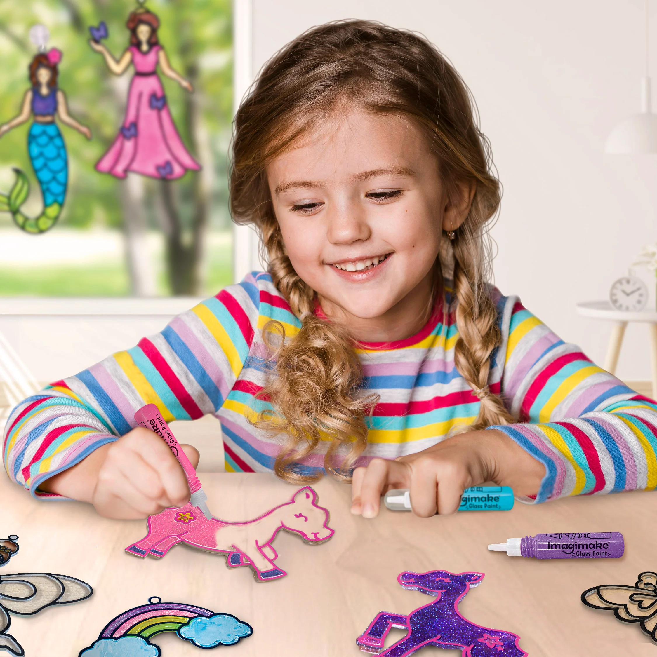 Window Art Princess & Unicorn - Image 7